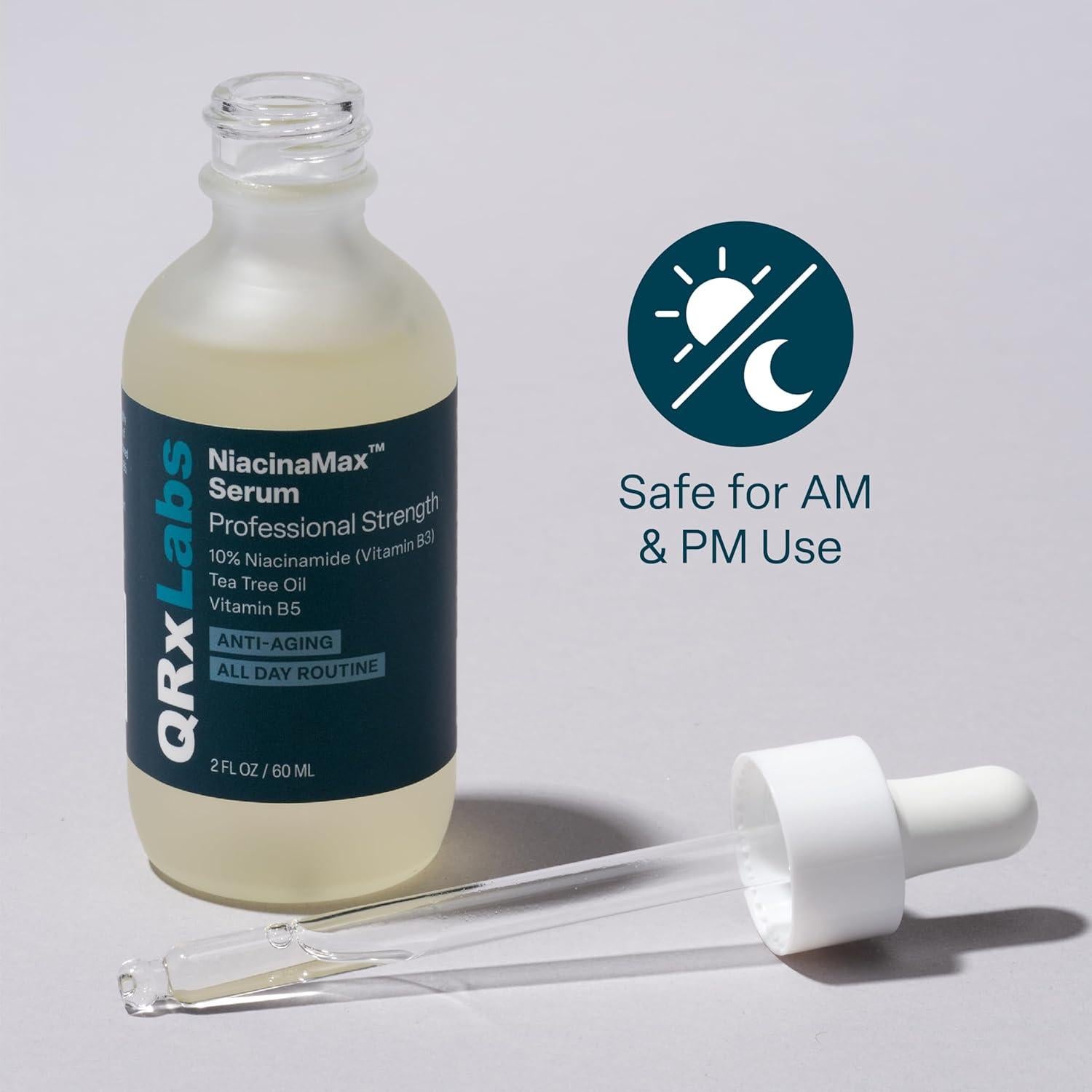 Suero NiacinaMax 10% Niacinamida QRxLabs 60 ml - Reduce Poros