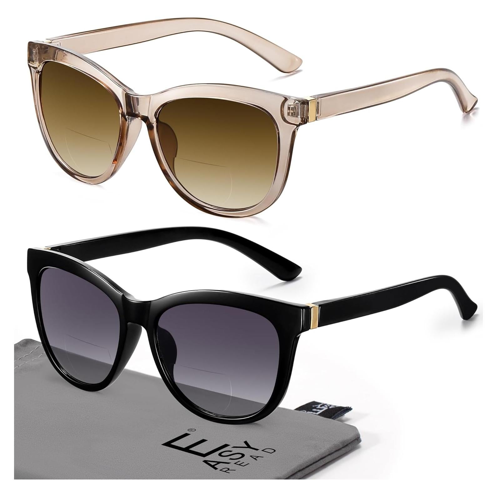 Gafas de Sol Bifocal de Lectura UV400 para Mujeres