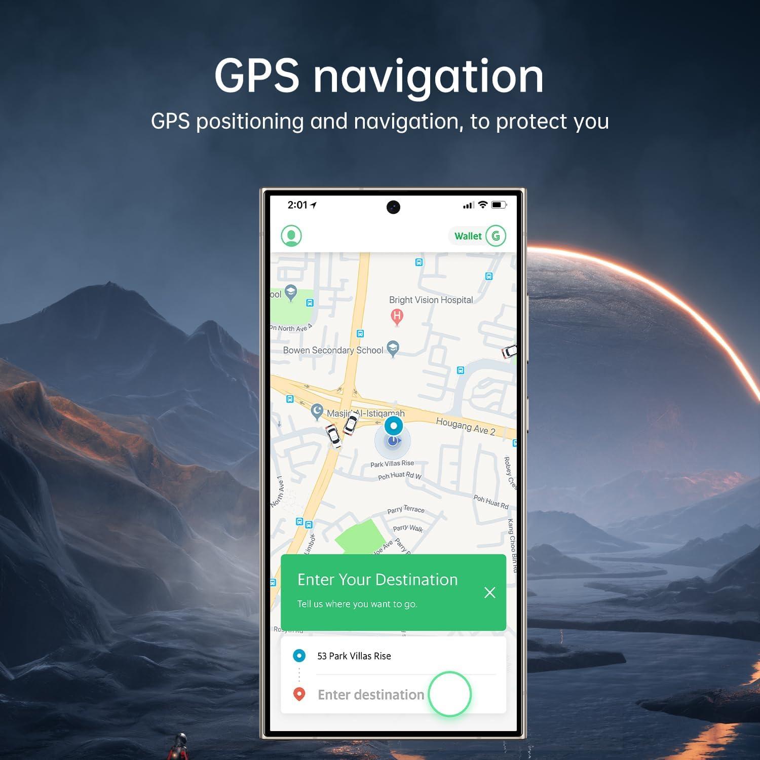 Smartphone C24 Ultra 5G Yemjaw 16GB RAM 512GB Púrpura