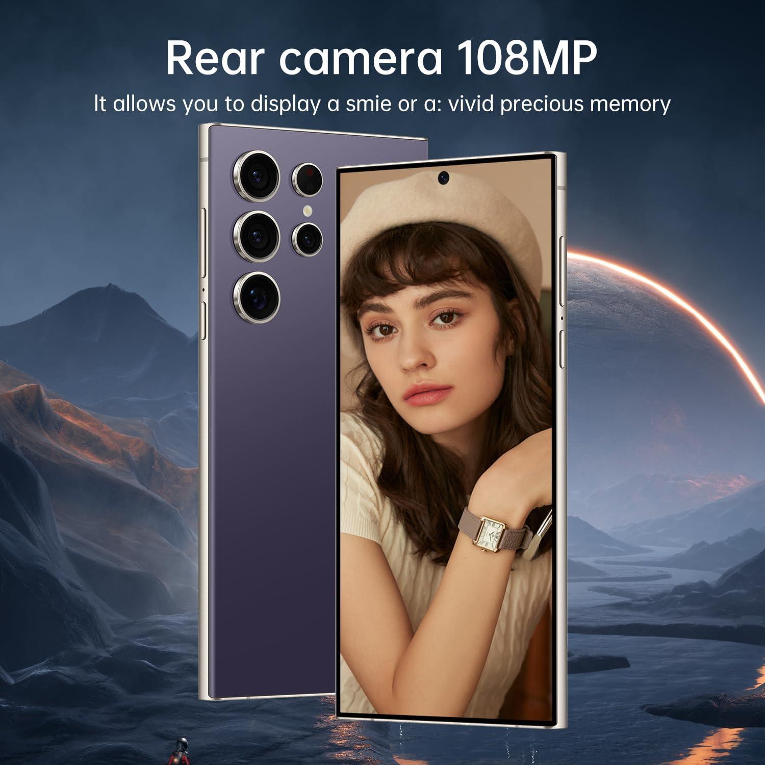 C24 Ultra Smartphone 5G Yemjaw 16GB RAM 512GB Púrpura