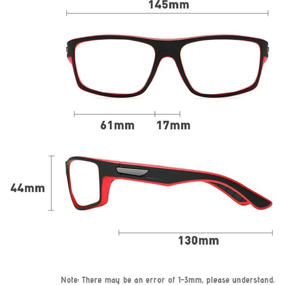 Gafas de Seguridad Fotoquímicas Unisex con Lentes 1.5x
