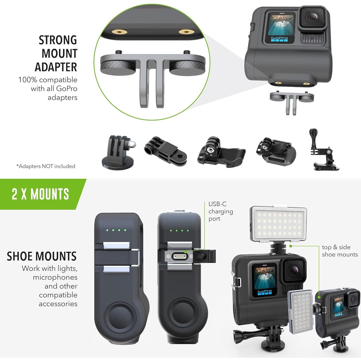 Batería Extendida 9 Horas Re-Fuel para GoPro Hero 9-13