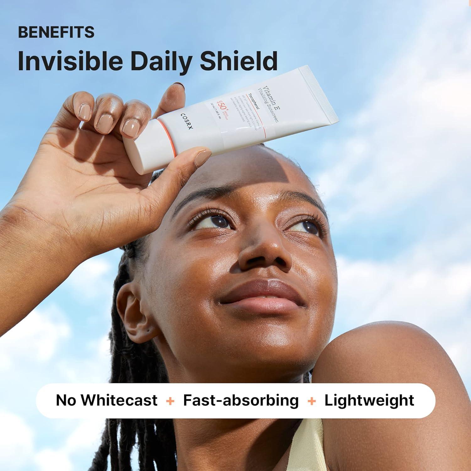 COSRX Duo Crema Solar Vitalizante SPF 50 + Retinol 0.3%