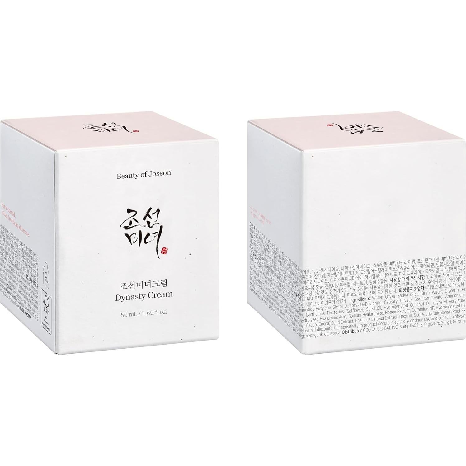 Crema Hidratante Dynástica Beauty of Joseon 150ml Piel Seca