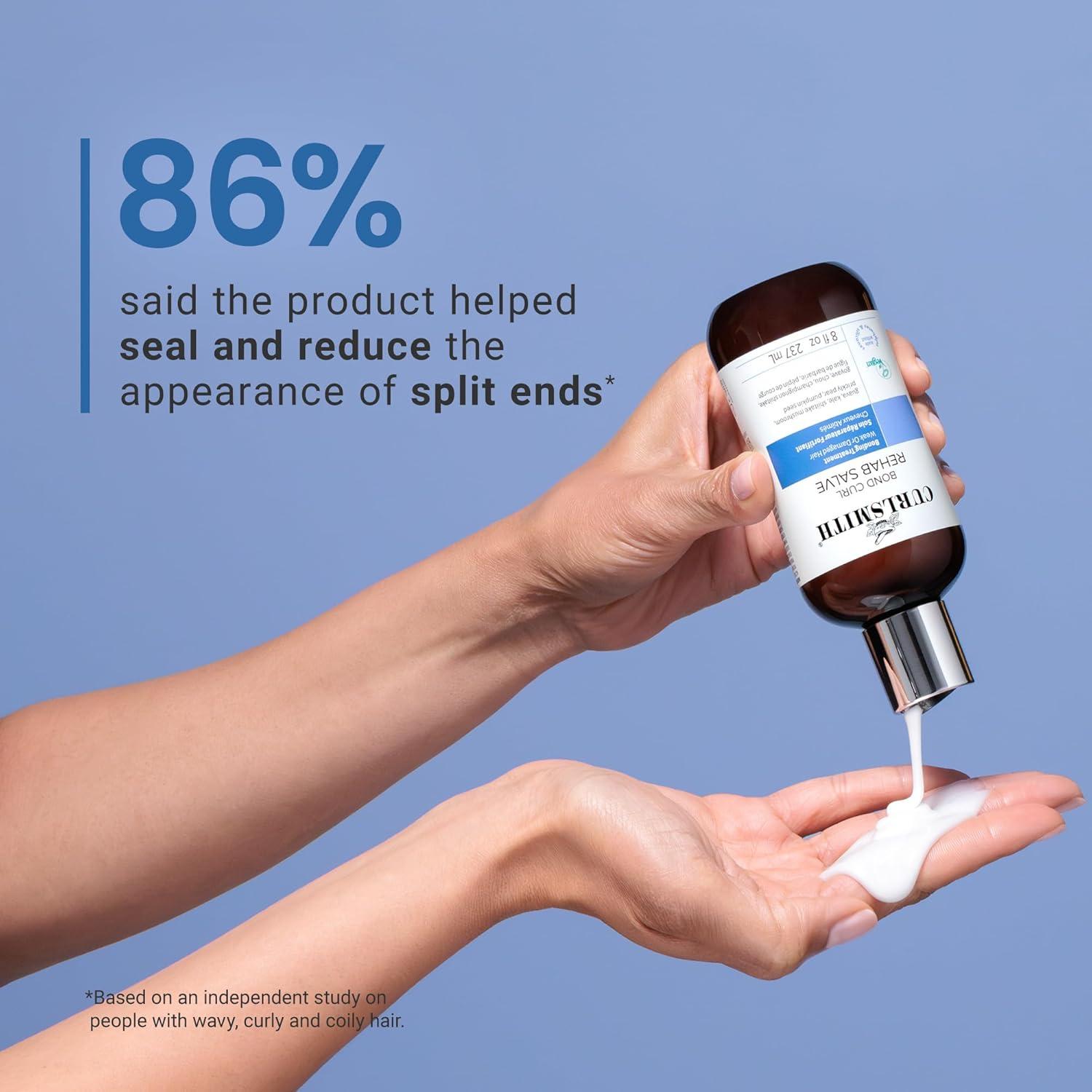 CURLSMITH Bond Curl Rehab Salve 236.59 ml - Tratamiento Vegano