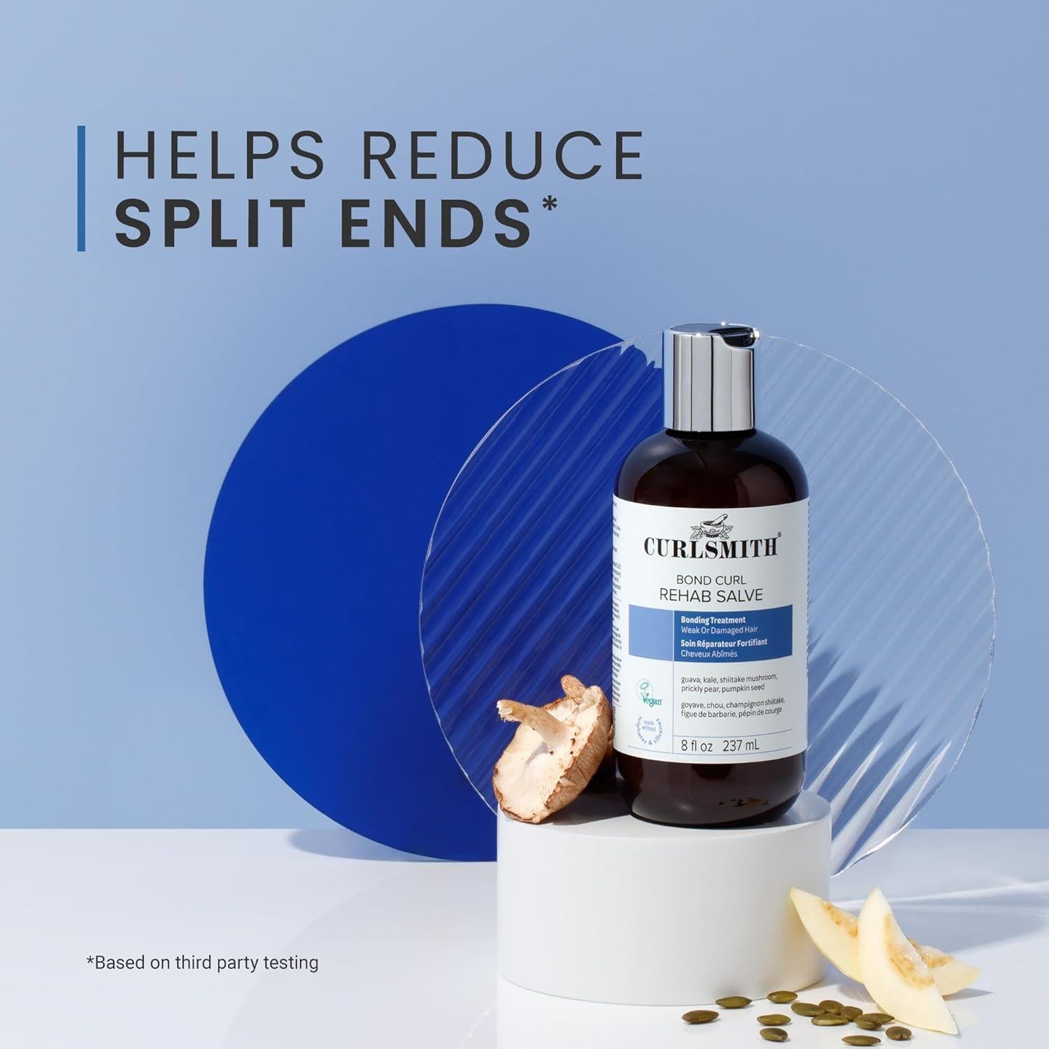 CURLSMITH Bond Curl Rehab Salve 236.59 ml - Tratamiento Vegano