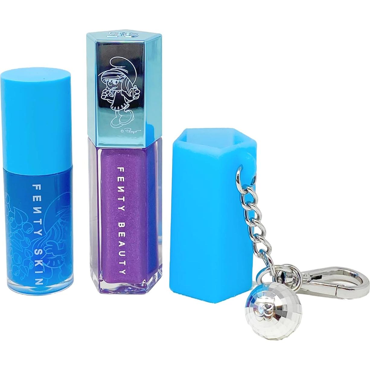 Dúo Labiales Fenty Beauty X Smurfs - Gloss Bomb y Aceite