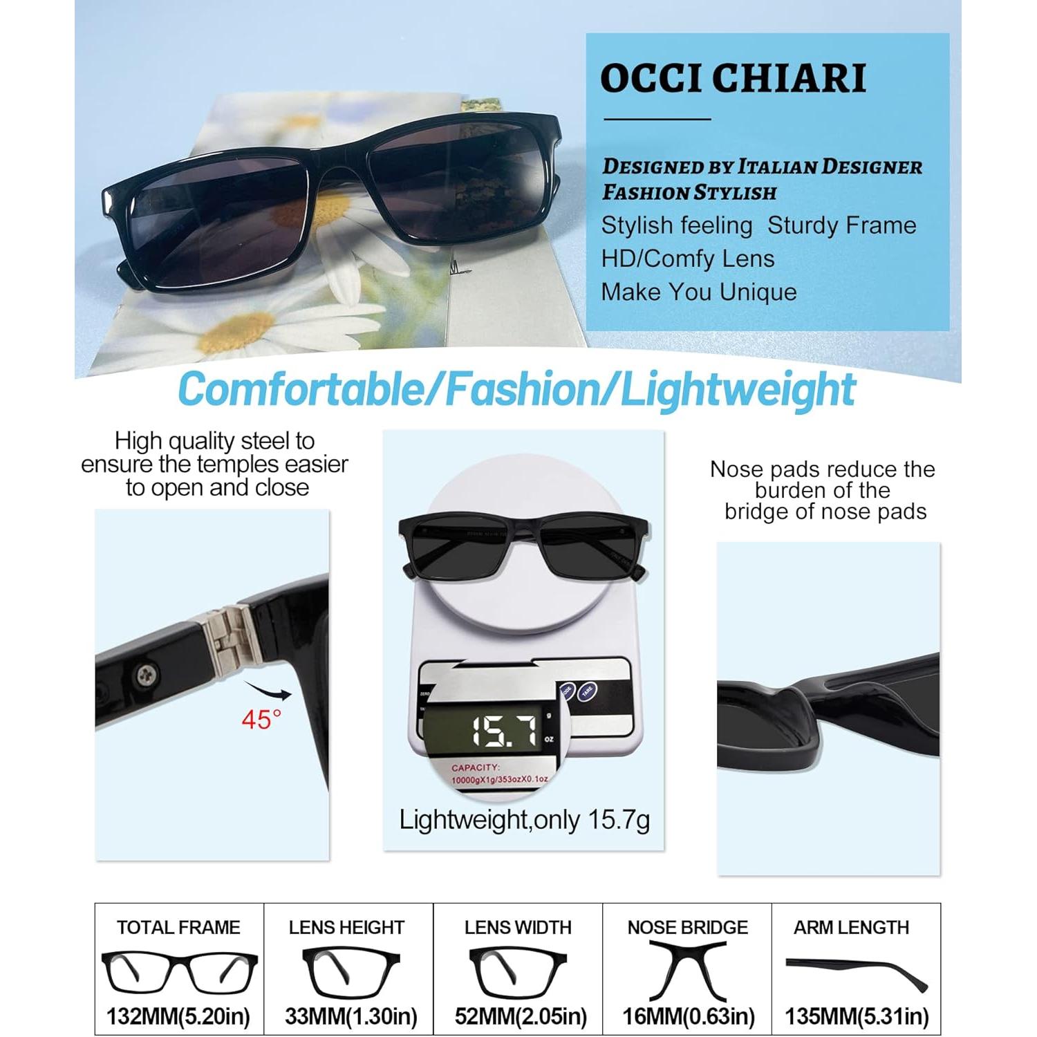 Gafas de Lectura Bifocales OCCI CHIARI UV400 2.0x
