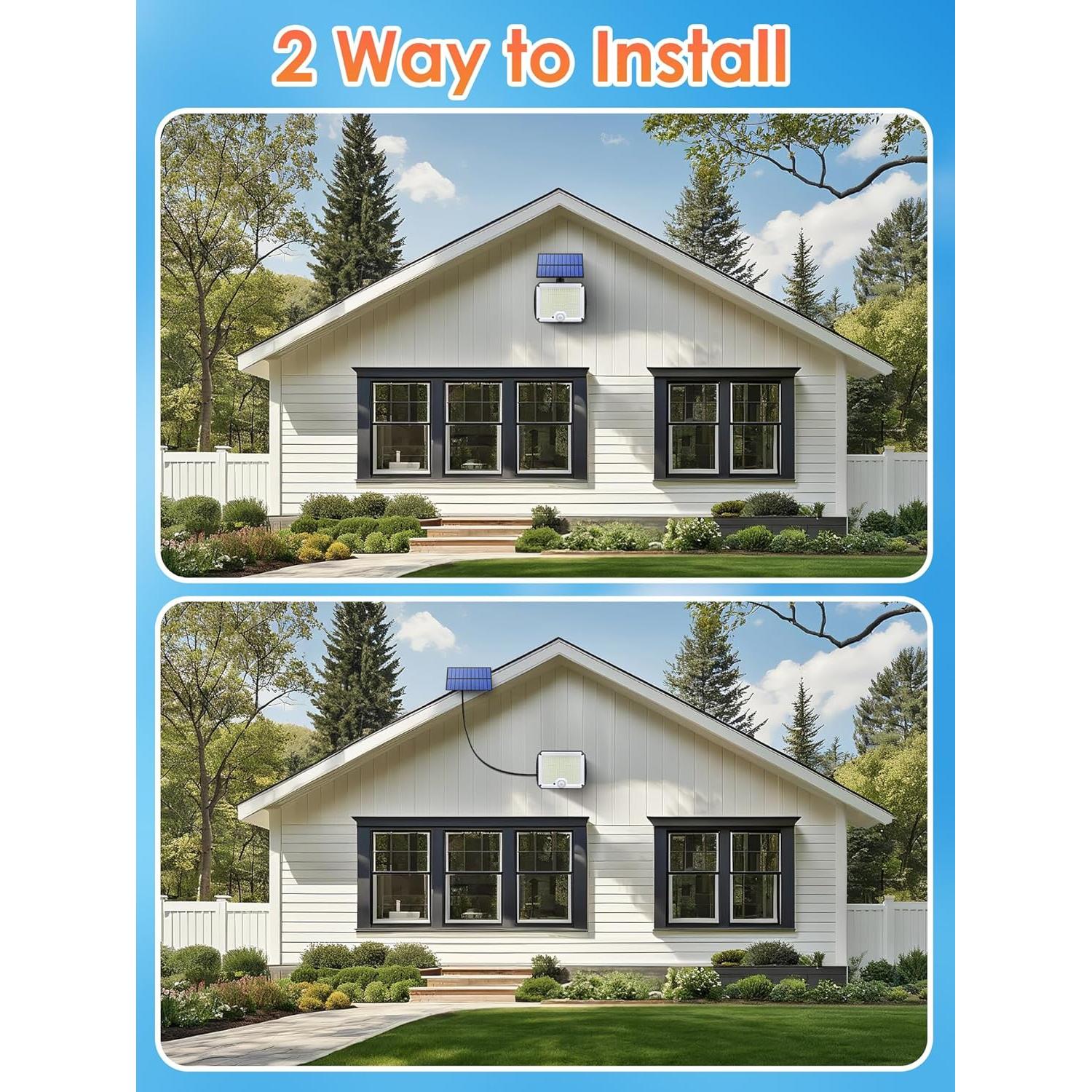 Luces Solares PIKOY 318 LED 10M IP65 Control Remoto