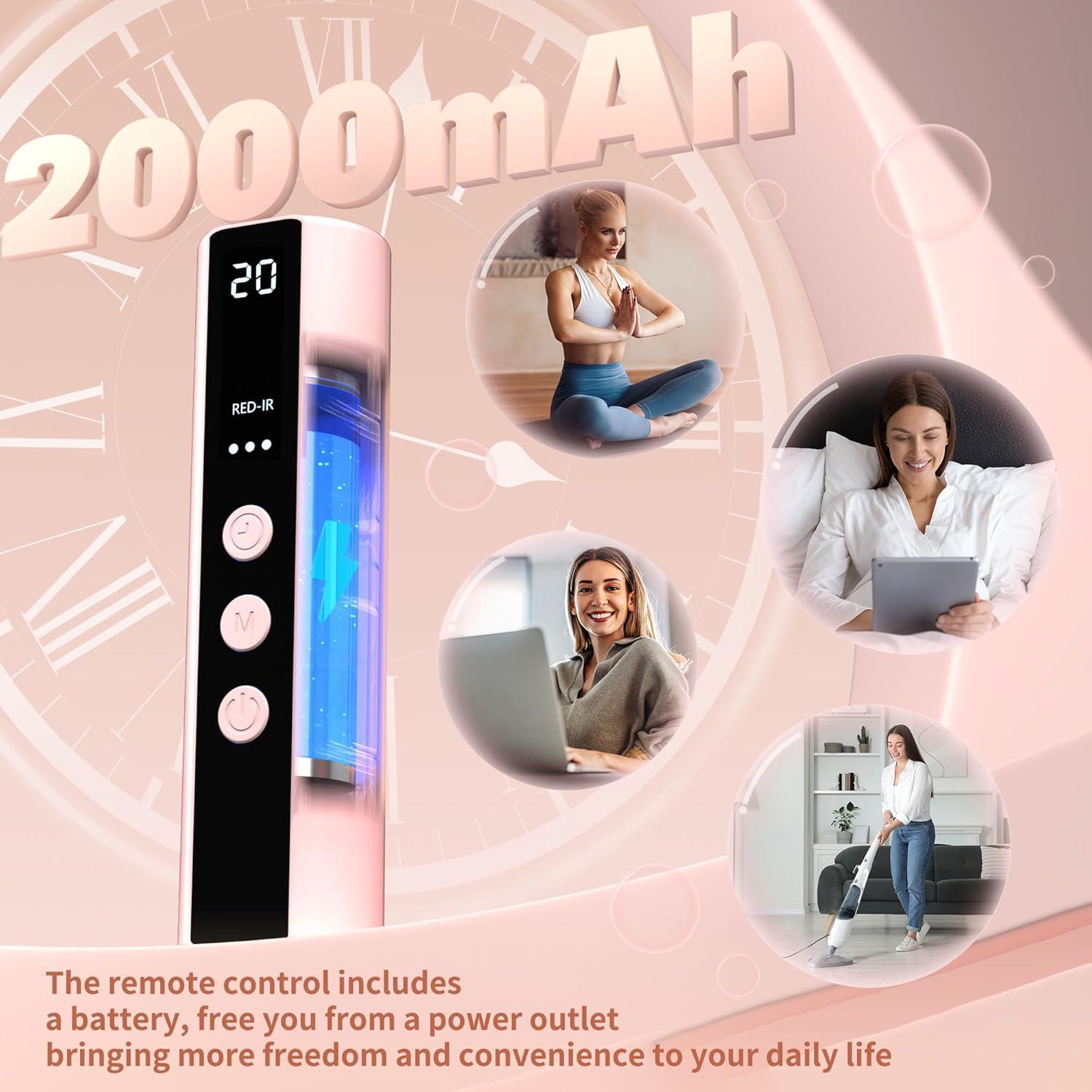 Máscara LED Terapia Facial NVBOTY 4 Modos 400 LEDs