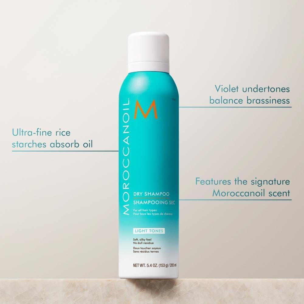 Champú Seco Moroccanoil 200ml para Cabello Claro