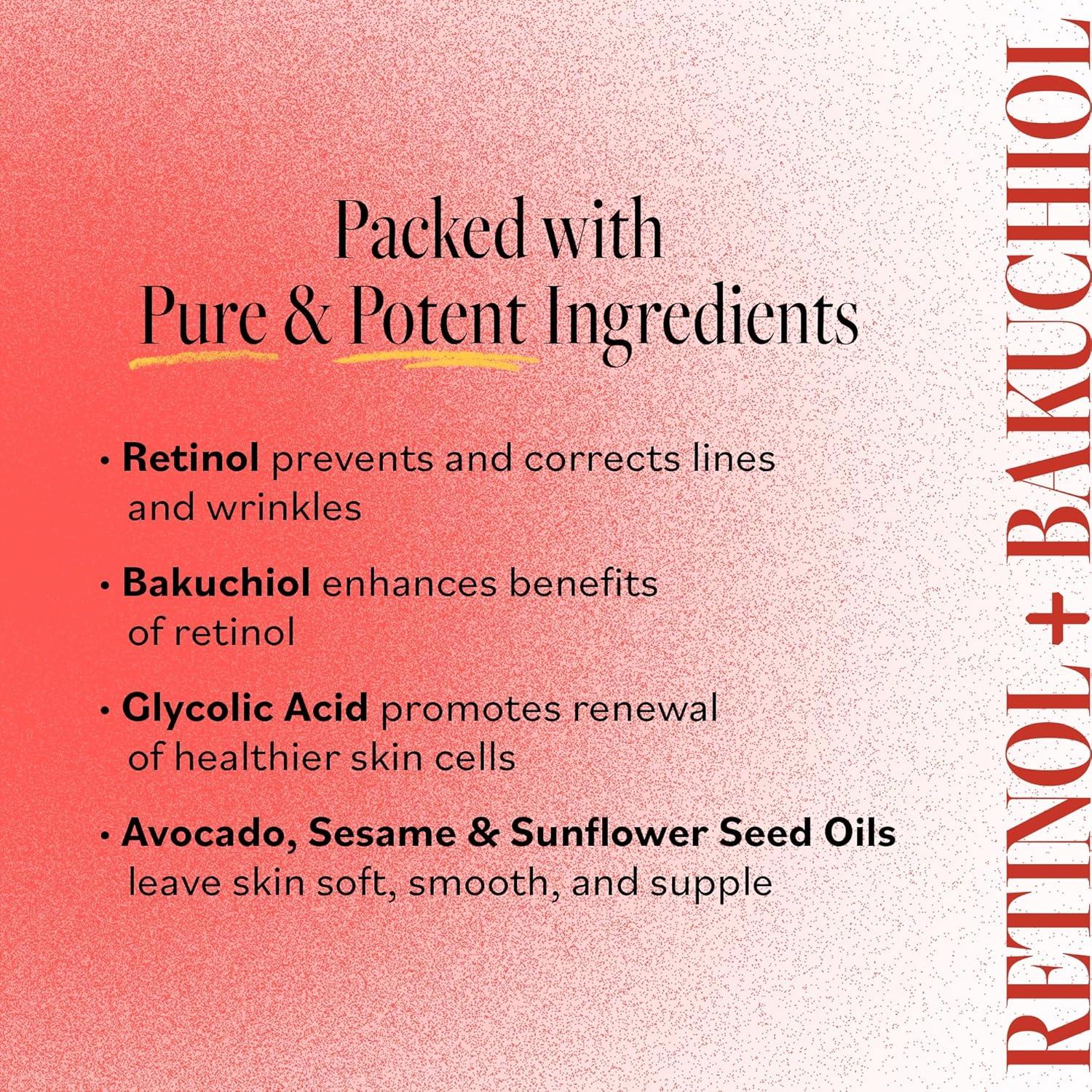 Suero Facial Anti Envejecimiento DERMA E 29.57 ml Retinol