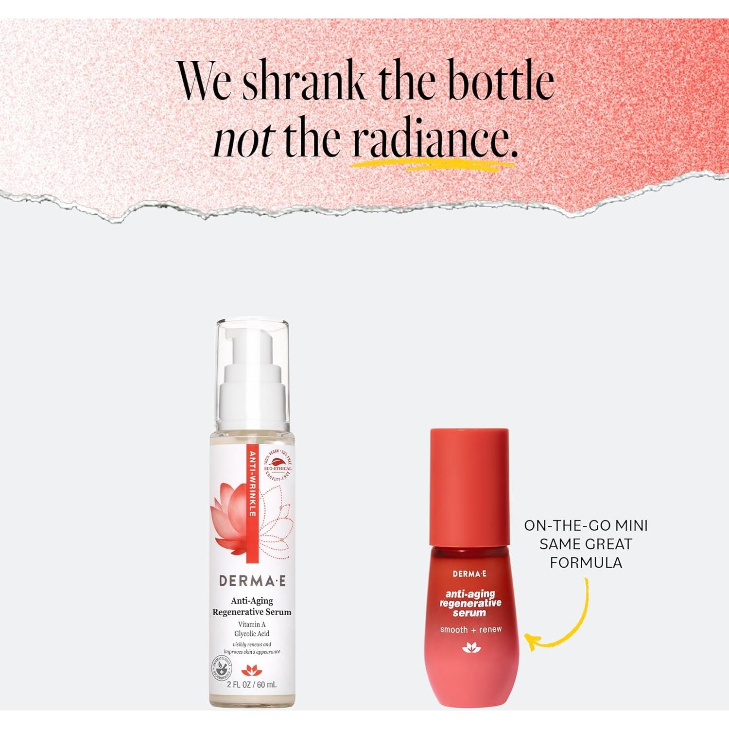 Suero Facial Anti Envejecimiento DERMA E 29.57 ml Retinol