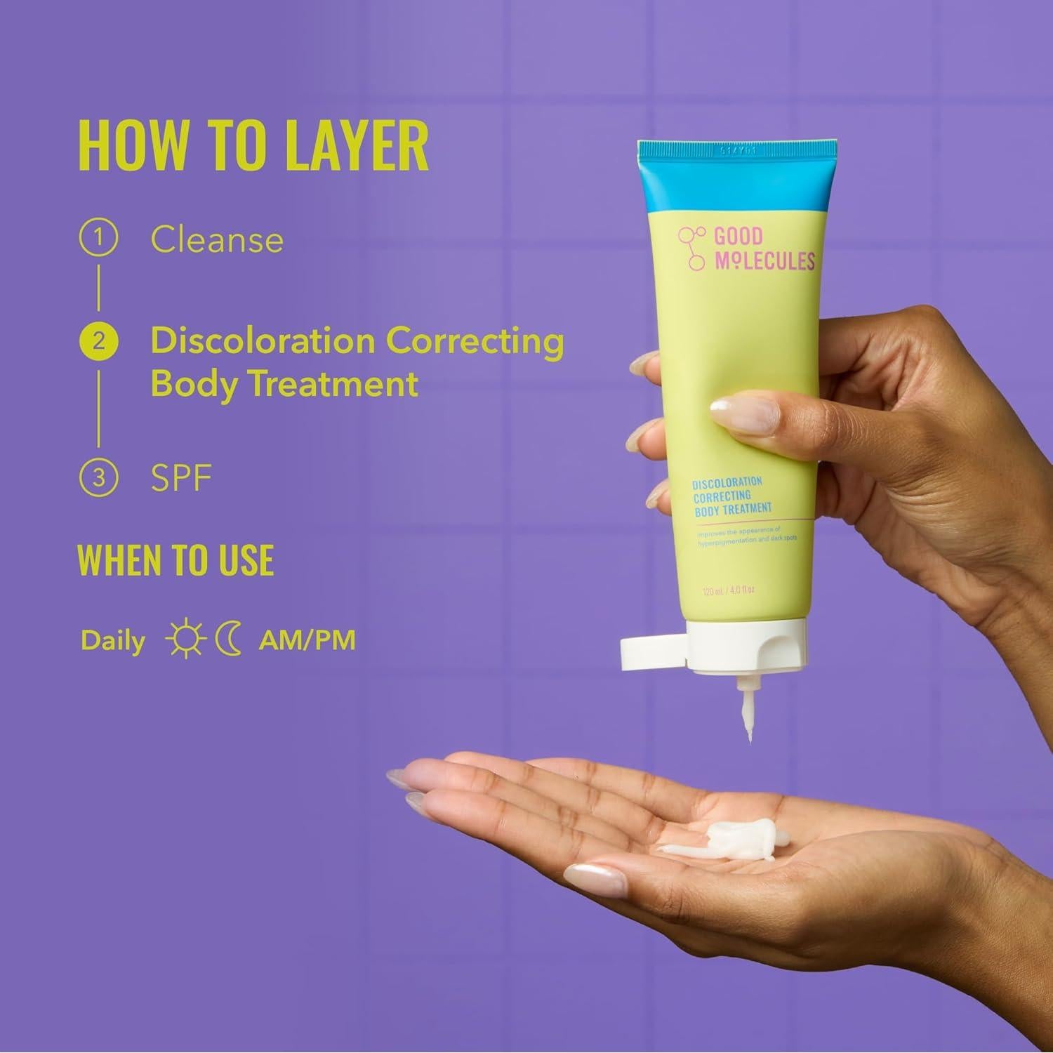 Good Molecules Crema Anti-Pigmento 113g - Tratamiento Corporal Corrector