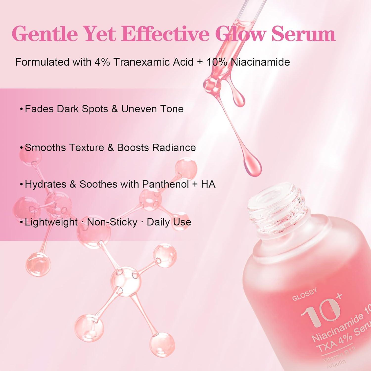 Suero Facial Hidratante SKSOYT 30ml - Niacinamida 10% + TXA 4%