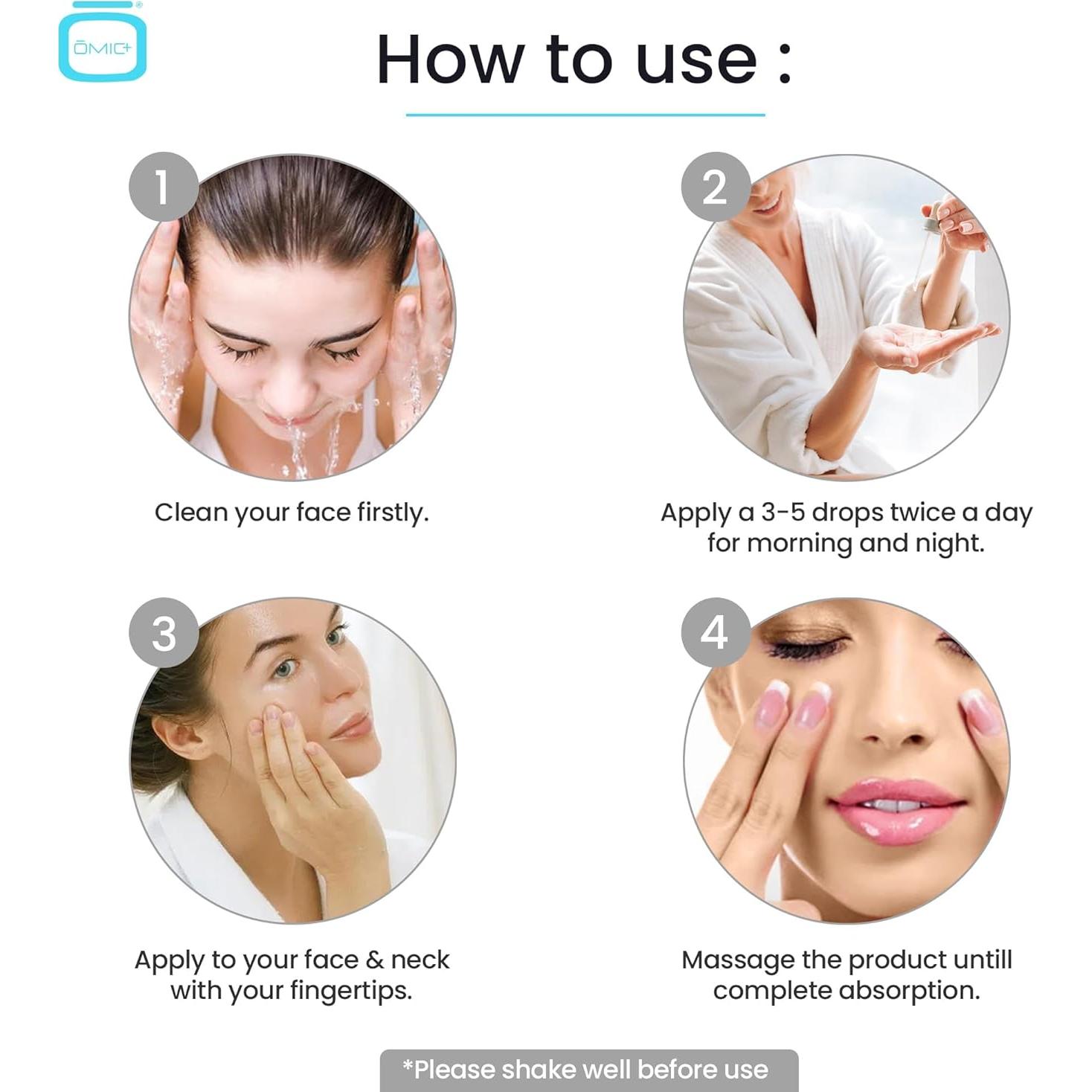 Suero Iluminador de Piel Ácido Tranexámico 10% 30ml OMIC