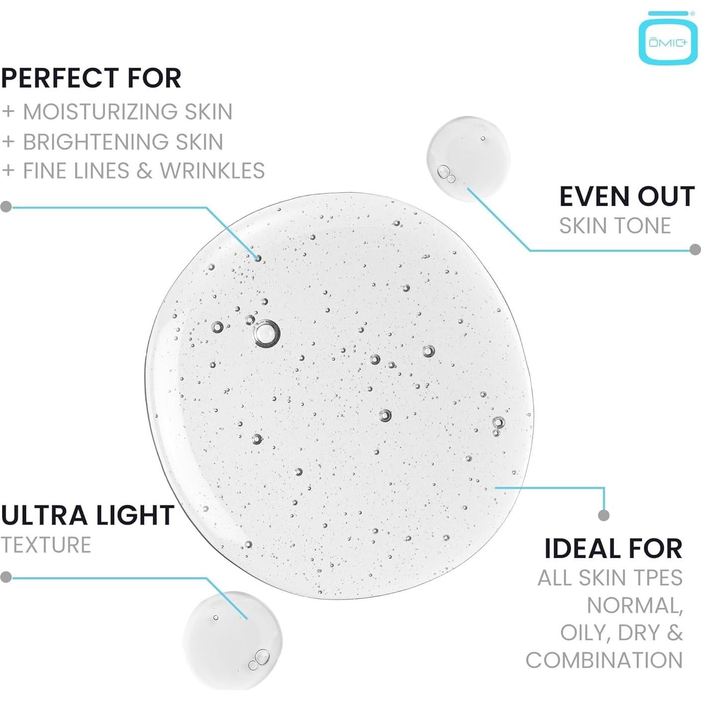 Suero Iluminador de Piel Ácido Tranexámico 10% 30ml OMIC