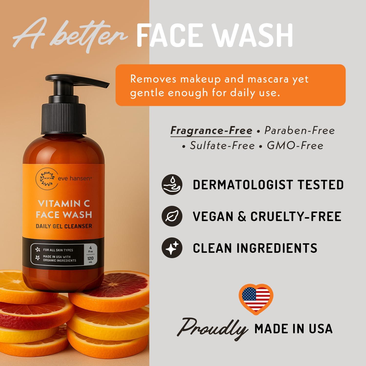 Limpiador Facial de Vitamina C Eve Hansen 118.3 ml - Hidratante