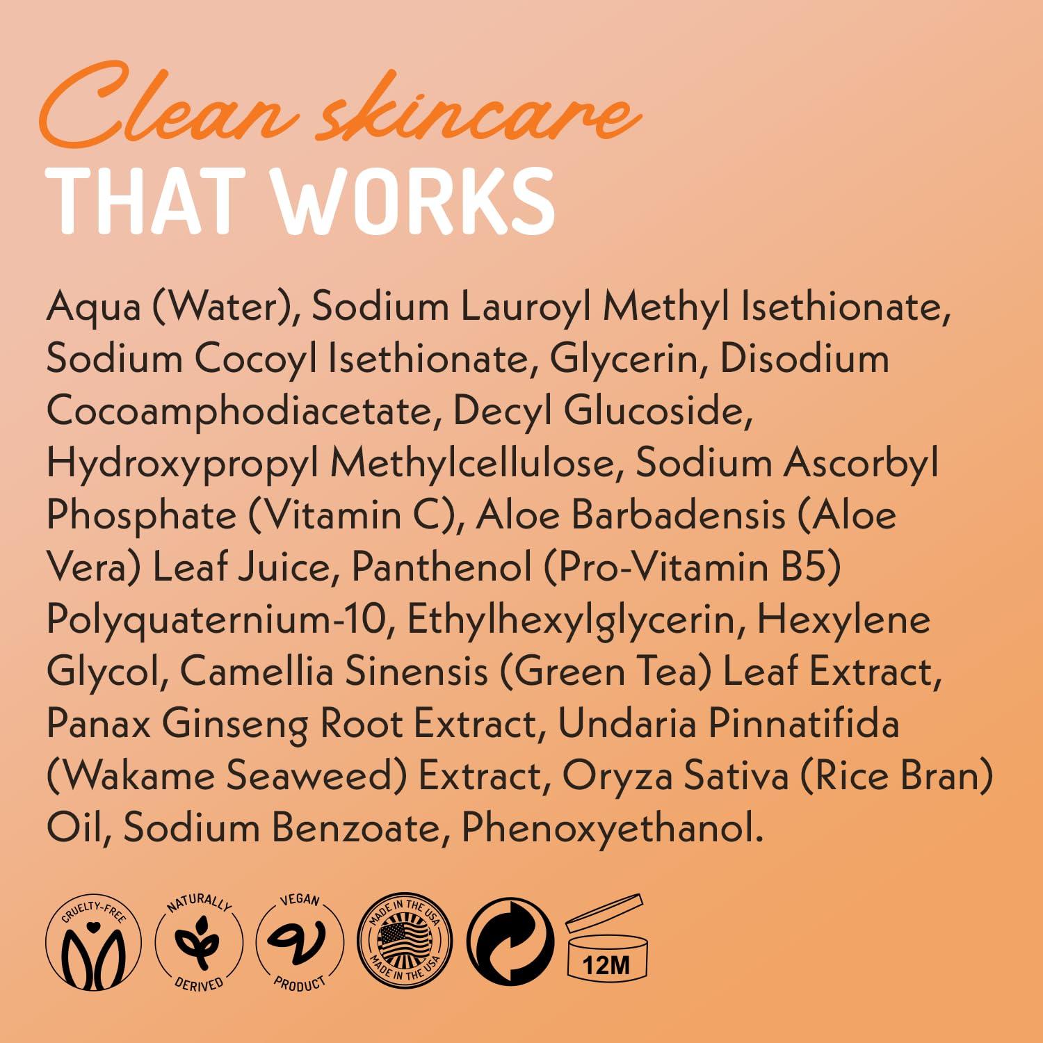 Limpiador Facial de Vitamina C Eve Hansen 118.3 ml - Hidratante