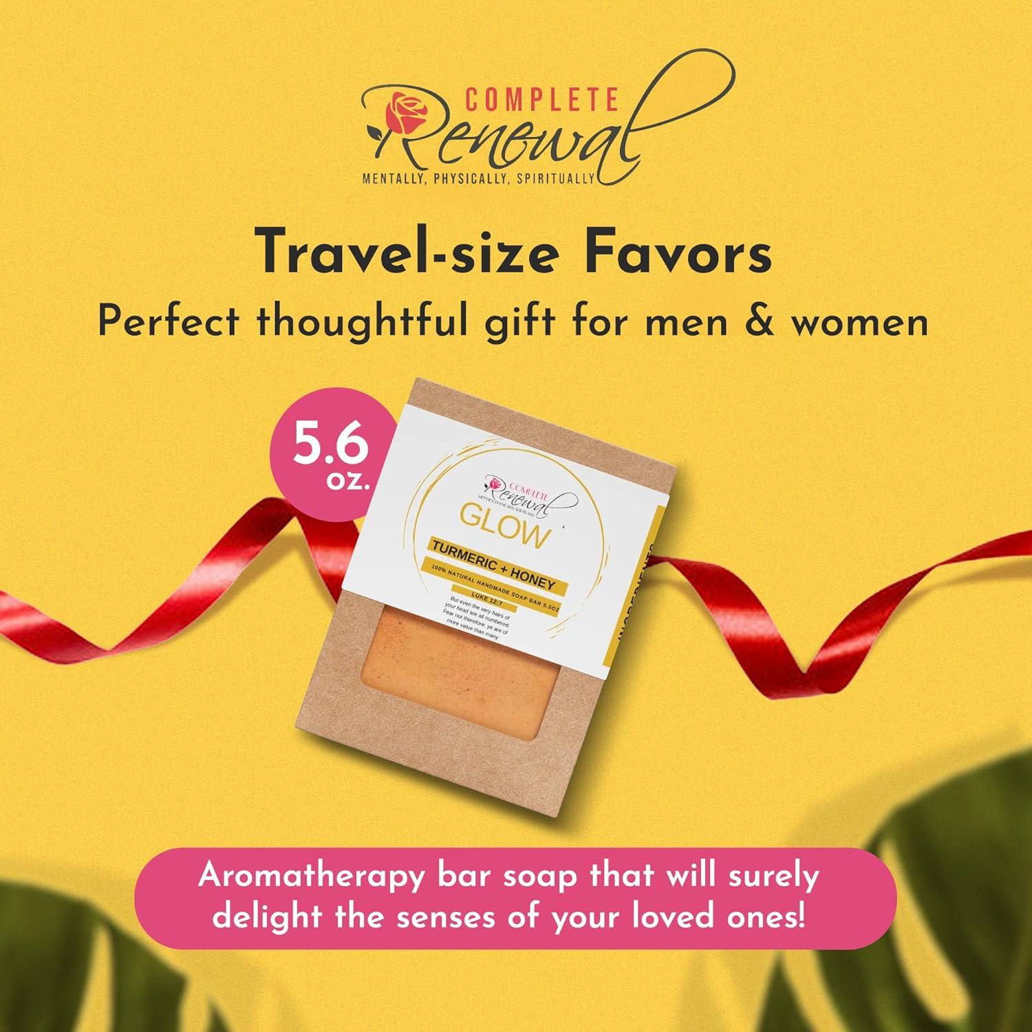 Jabón Natural de Cúrcuma y Miel Manuka 159g - Piel Radiante