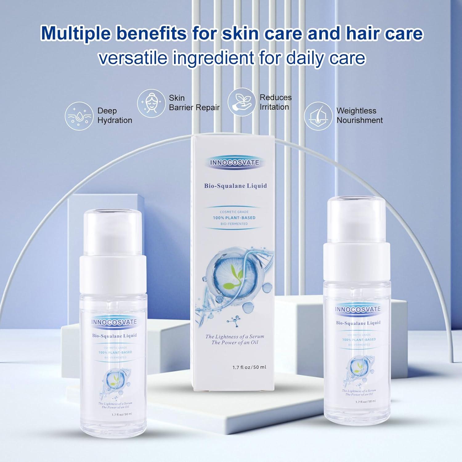 Aceite de Escualano Vegetal INNOCOSVATE 100ml - Hidratante Antienvejecimiento