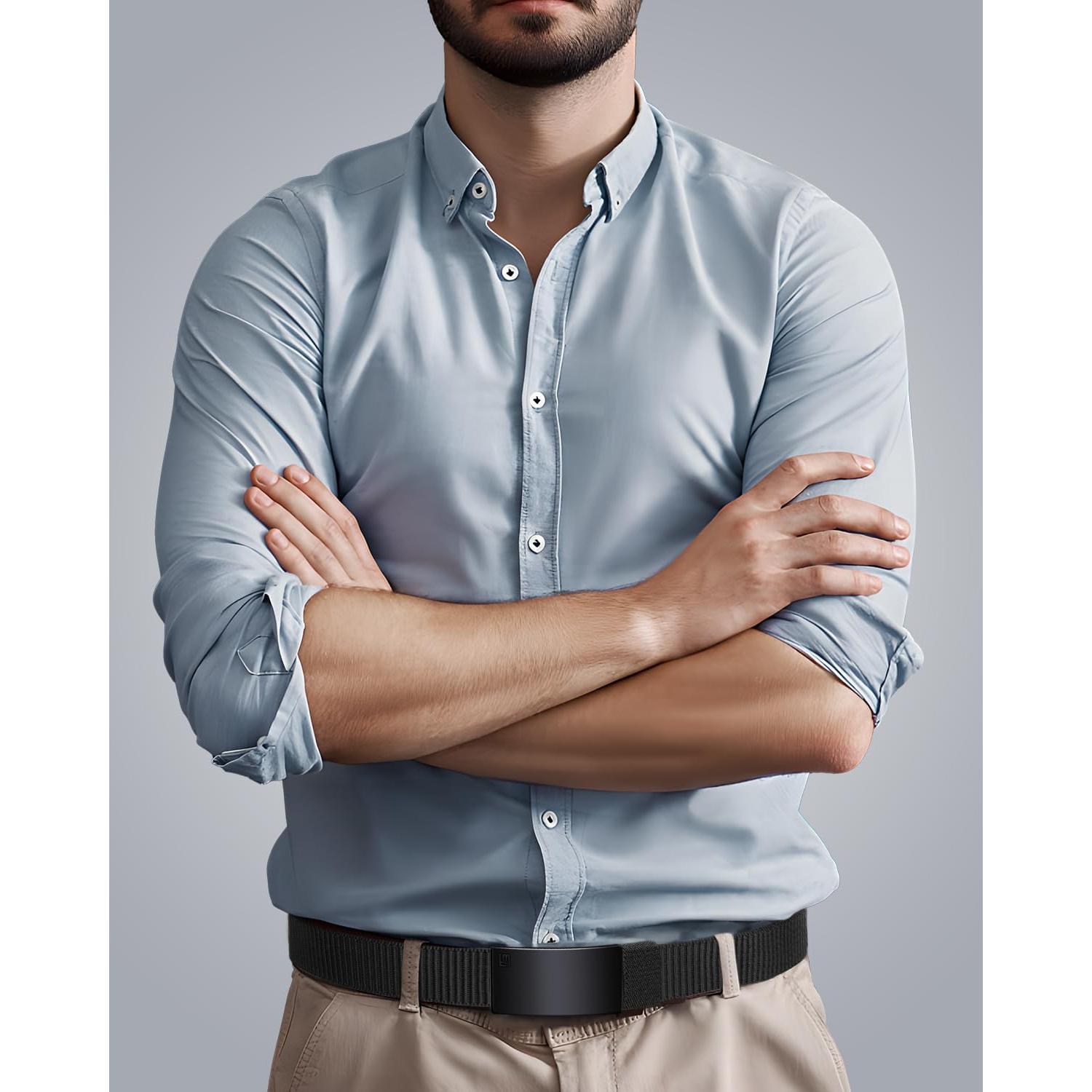 Cinturón de Nylon Fairwin Automático para Hombre 106,68 cm