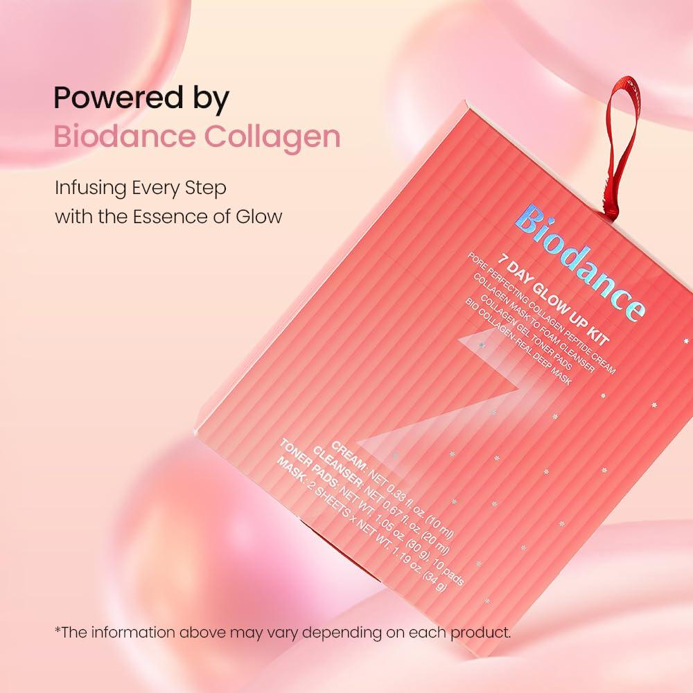 Kit de Cuidado Facial 7 Días Biodance - Colágeno y Más
