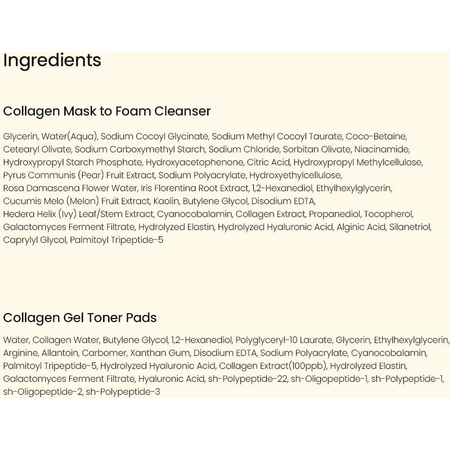 Kit de Cuidado Facial 7 Días Biodance - Colágeno y Más