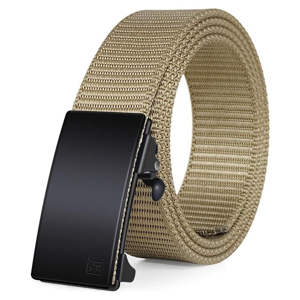 Cinturón de Nylon Fairwin Automático para Hombre 3,18 cm