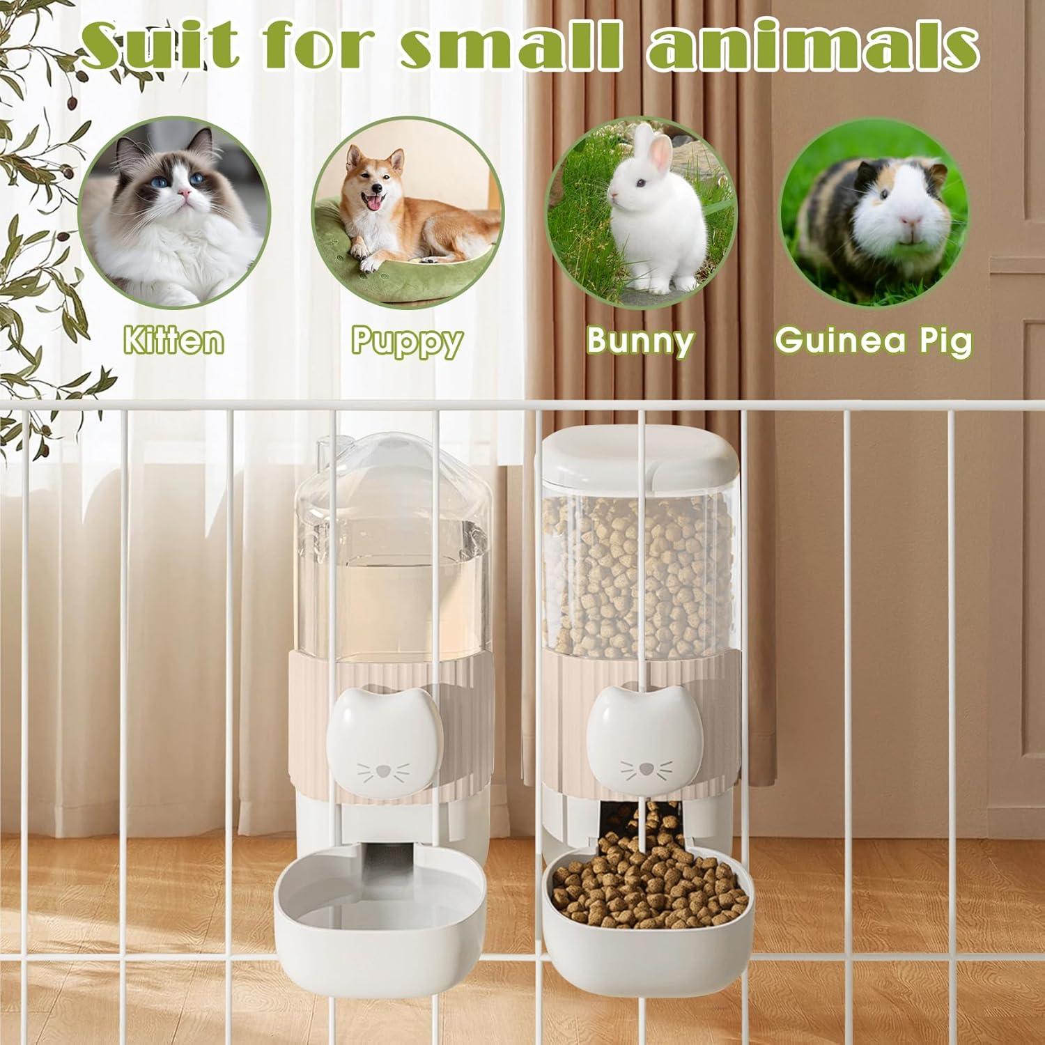 Dispensador automático de comida y agua para gatos 1L Outamateur