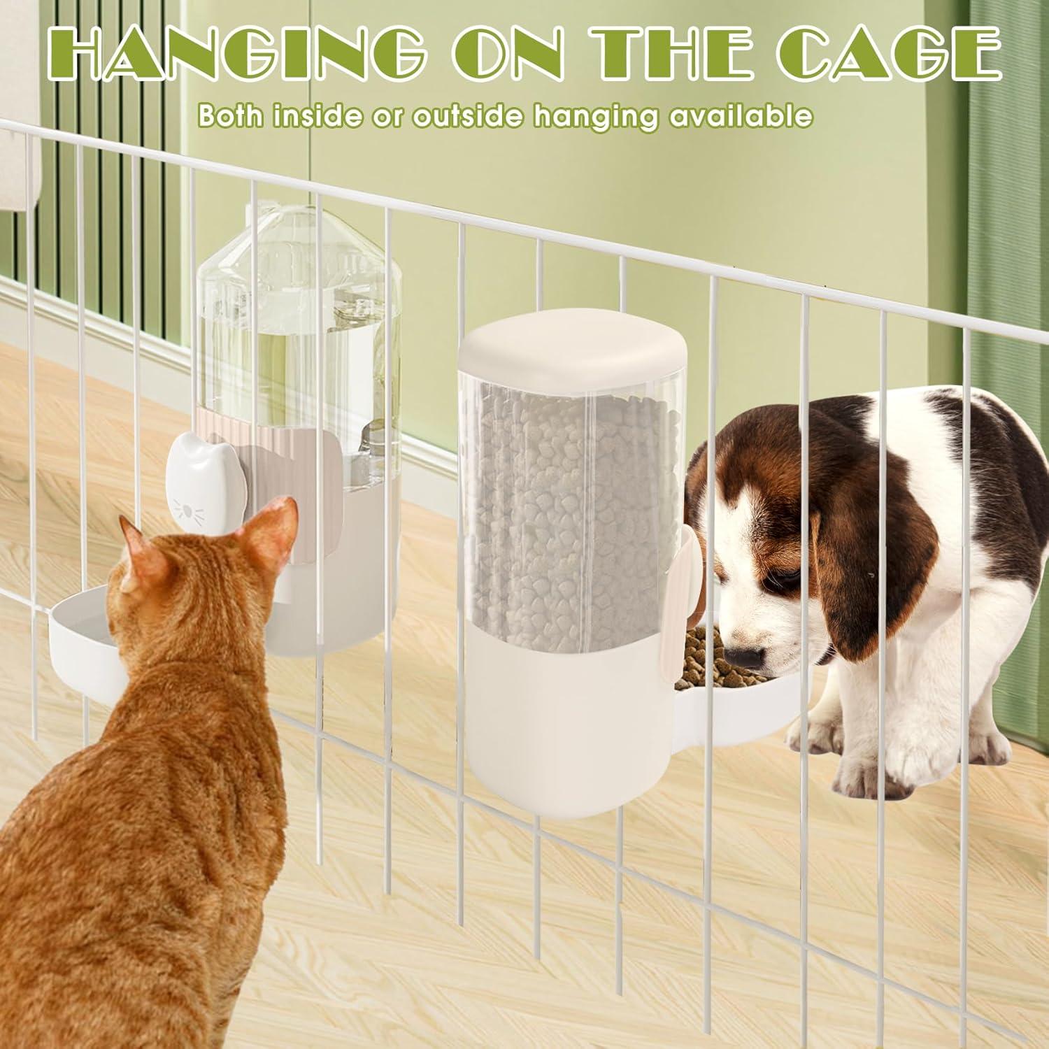 Dispensador automático de comida y agua para gatos 1L Outamateur