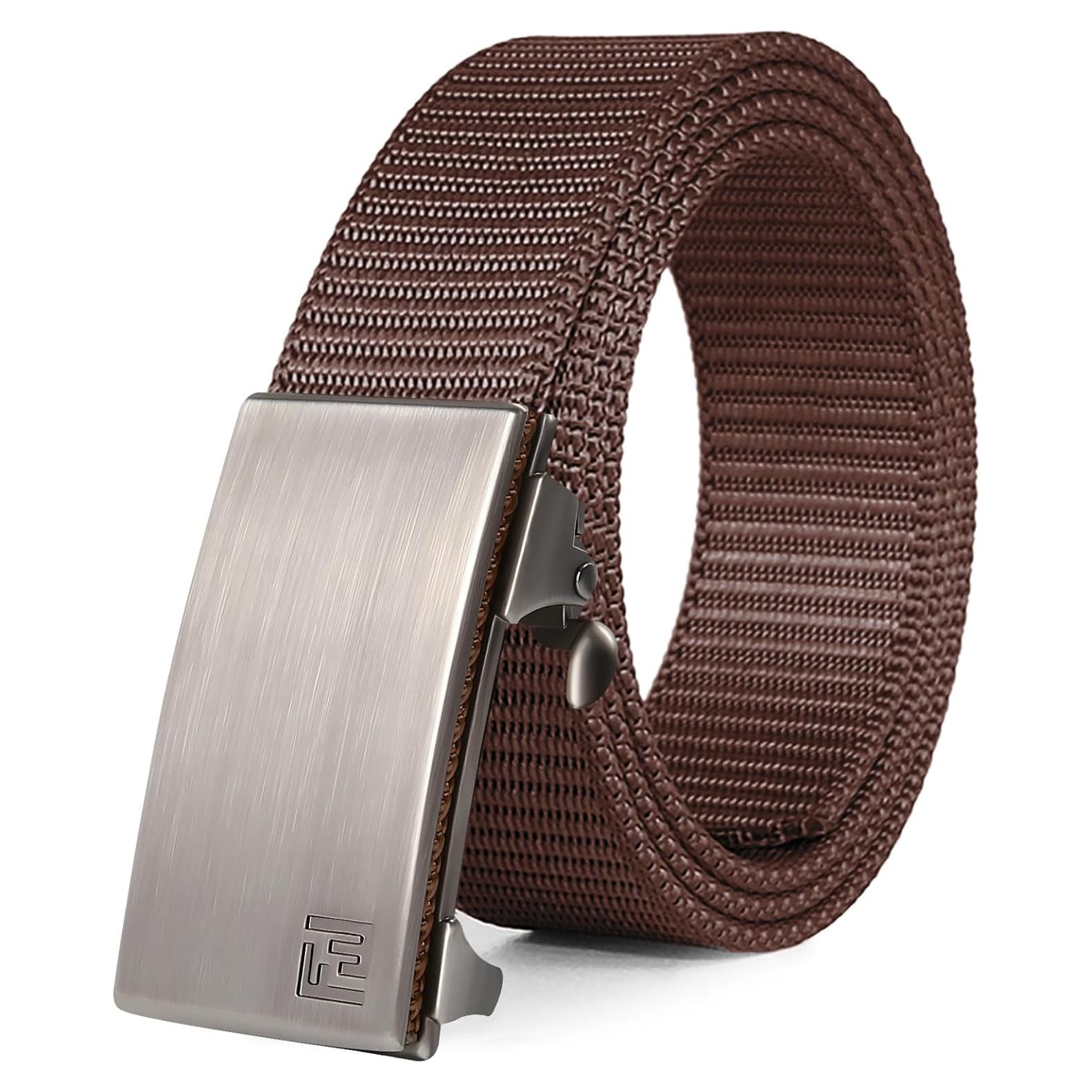 Cinturón de Nylon Fairwin Automático para Hombre 3,18 cm