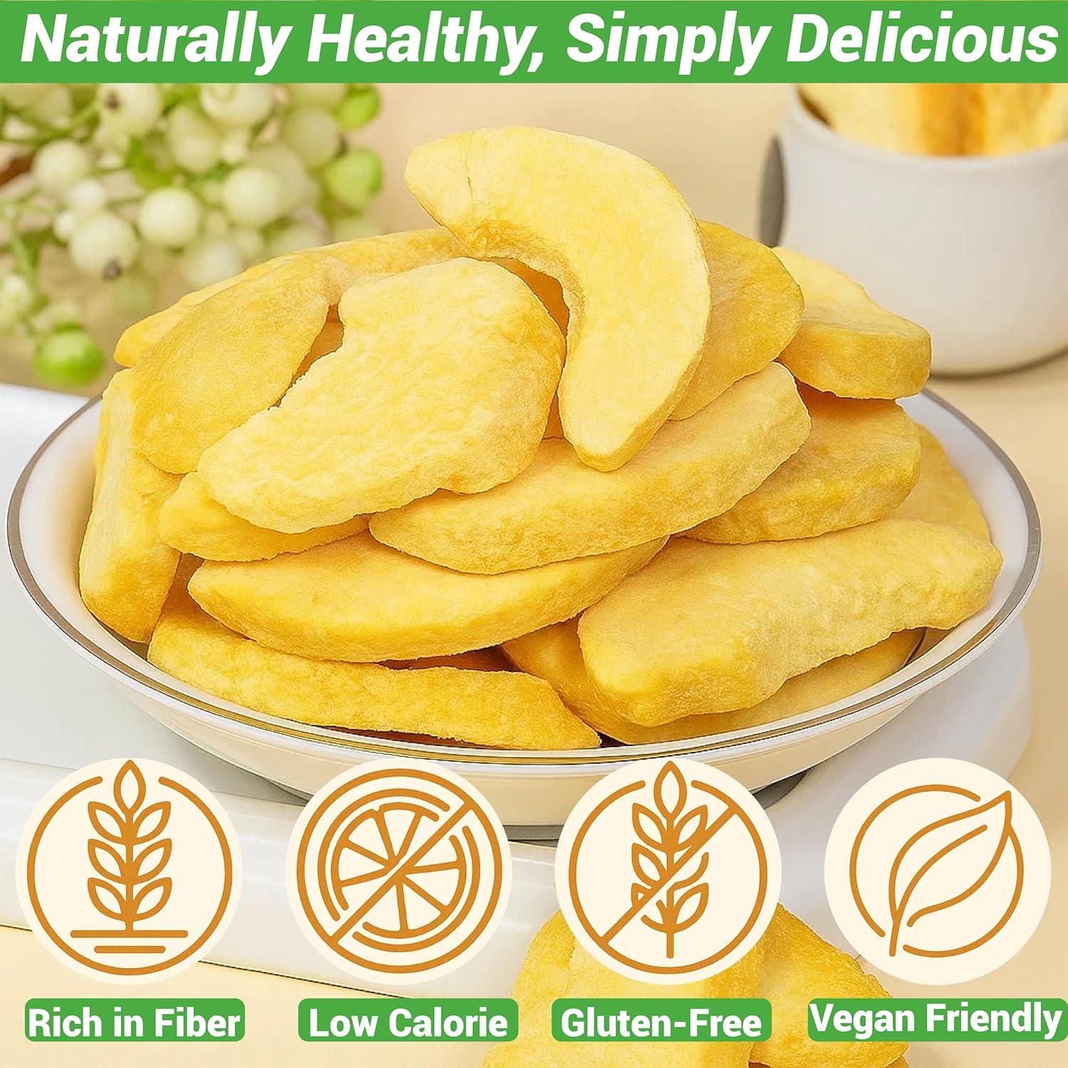 Chips de Durazno Liofilizado SEAYOFA 140g - Snack Saludable