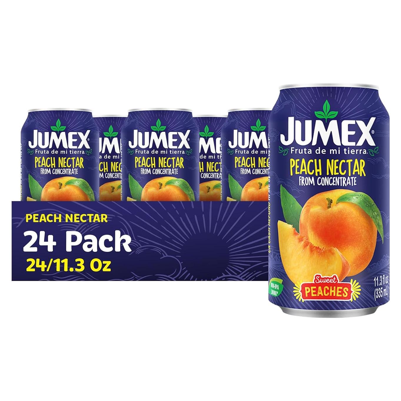 Néctar de Durazno Jumex - Pack de 24 Latas de 320ml