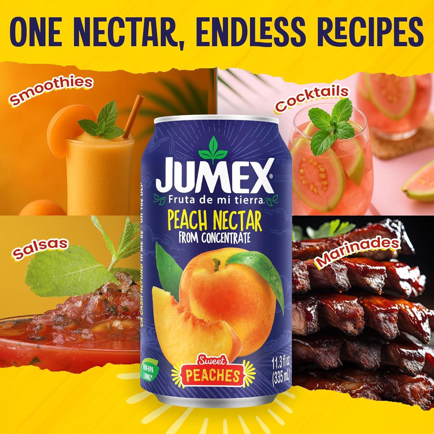 Néctar de Durazno Jumex - Pack de 24 Latas de 320ml
