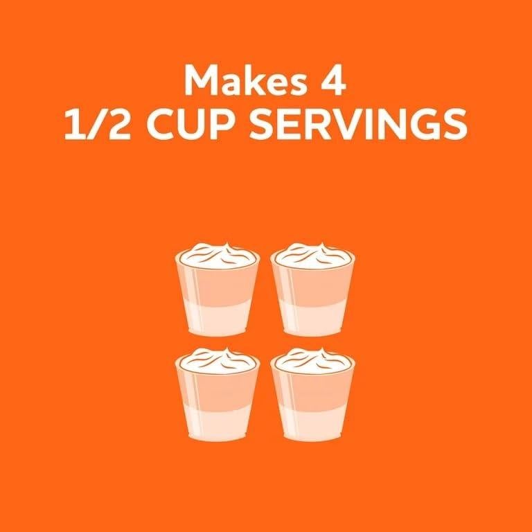 Gelatina Jell-O Sabor Durazno 340g (4 Paquetes de 85g)