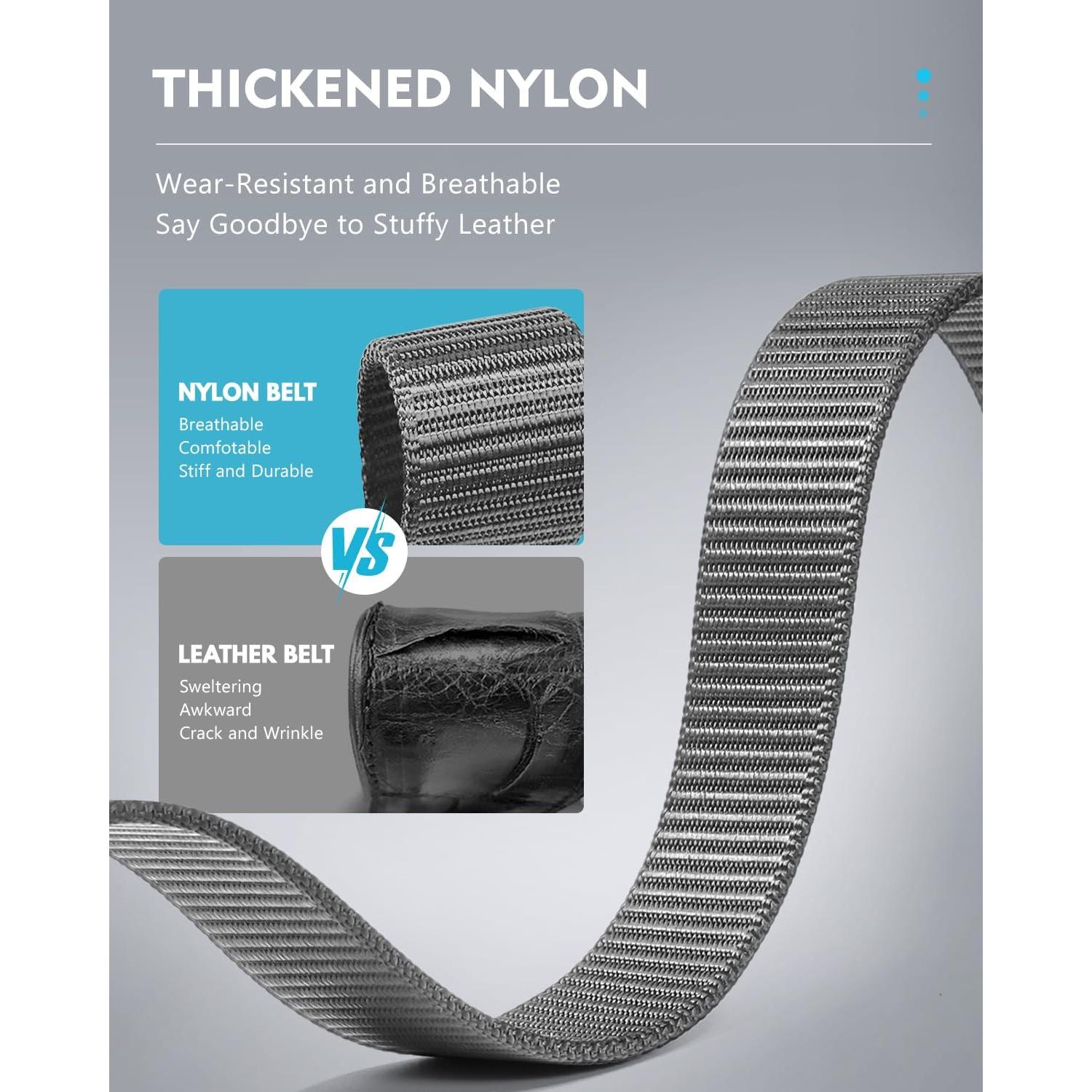 Cinturón Fairwin de Nylon Automático para Hombre 106,68 cm