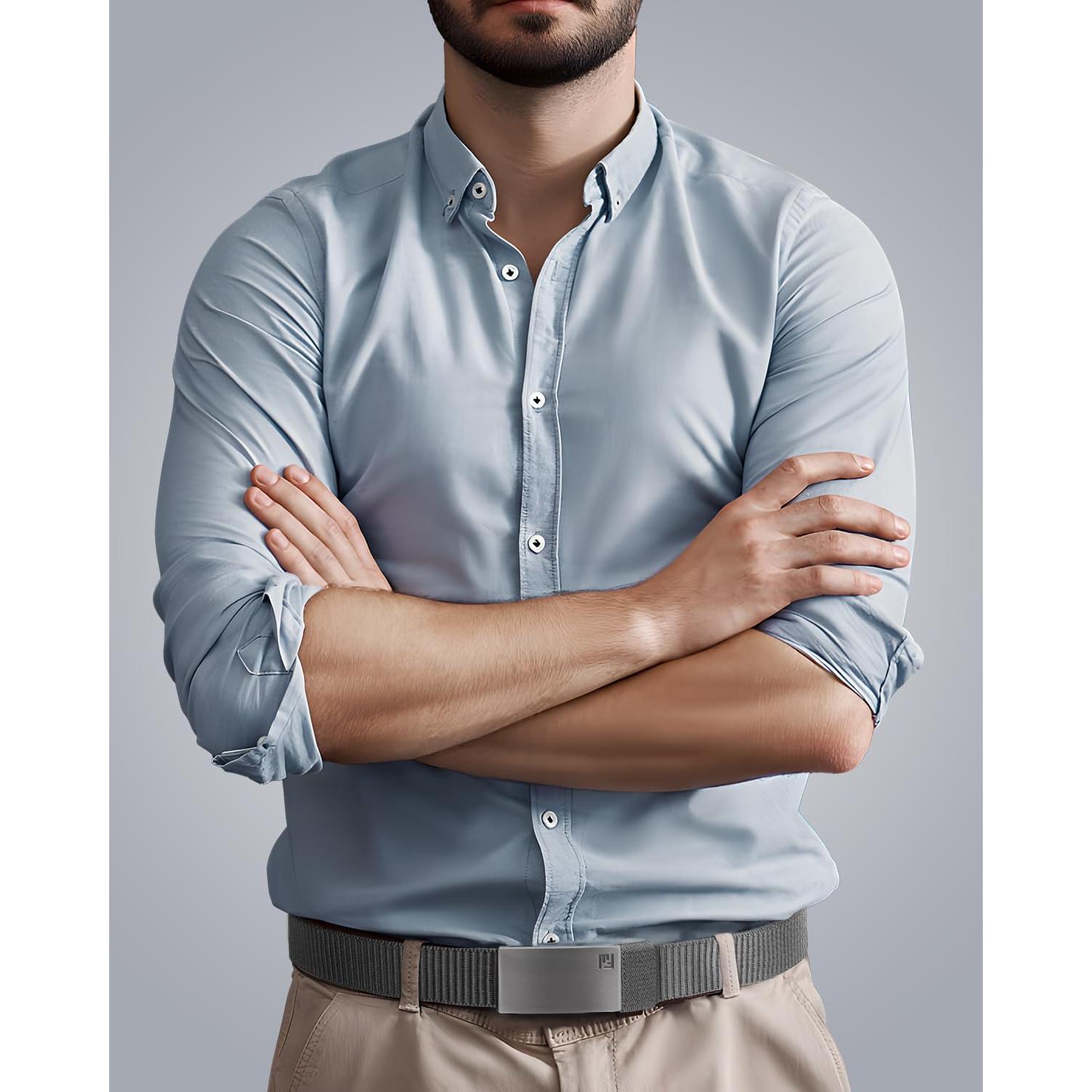 Cinturón Fairwin de Nylon Automático para Hombre 106,68 cm