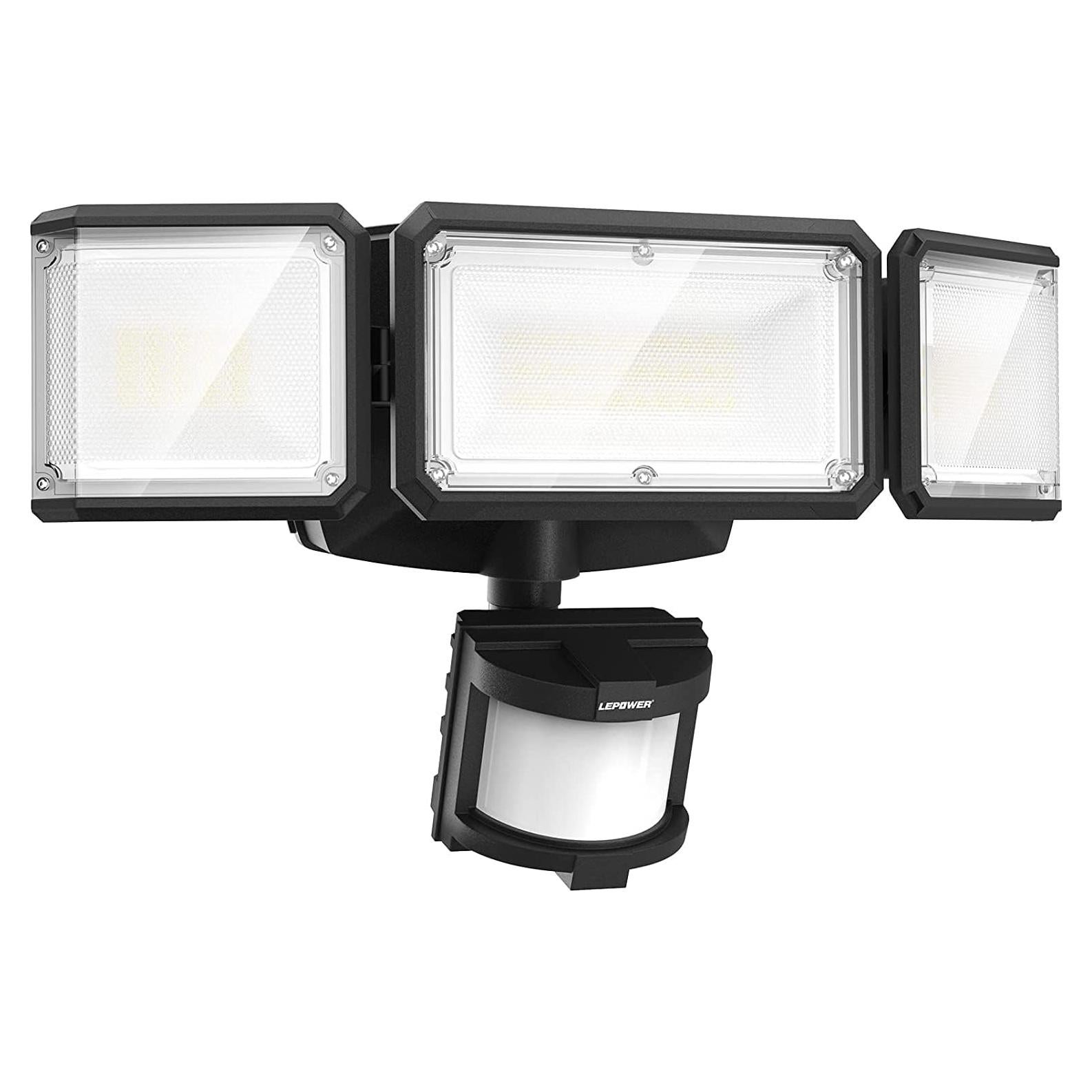 LEPOWER Luz de Inundación LED Inalámbrica 1500LM Exterior