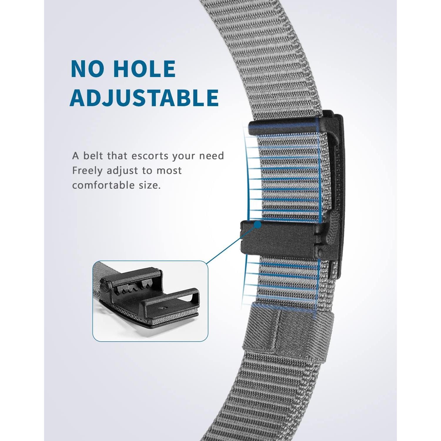 Cinturón Ratchet FAIRWIN de Nylon para Hombre 1.25 cm