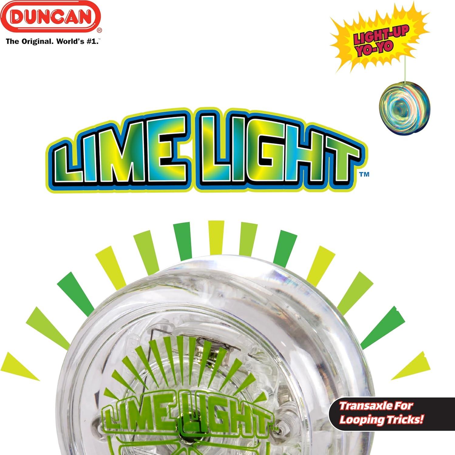Yo-Yo Duncan Limelight LED para Principiantes Azul