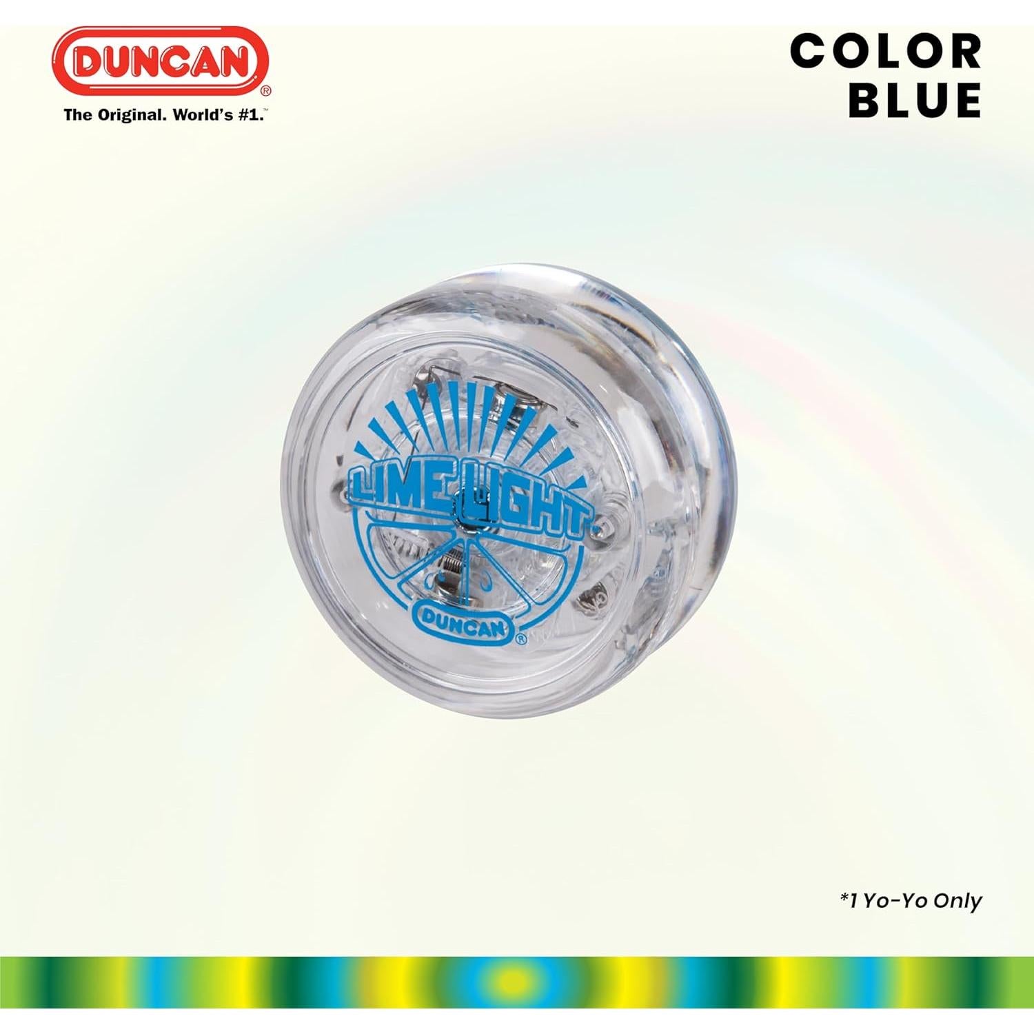 Yo-Yo Duncan Limelight LED para Principiantes Azul