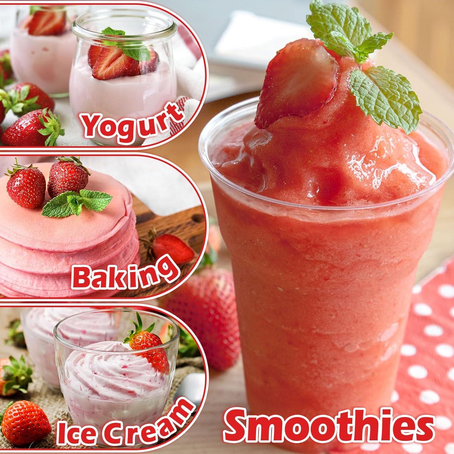 Polvo de Fresa Liofilizado Kiigfood 120g - Vegano y Sin Gluten