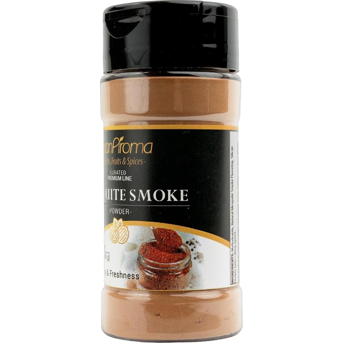 GranAroma Polvo de Humo de Mesquite 56.7g Sazonador BBQ