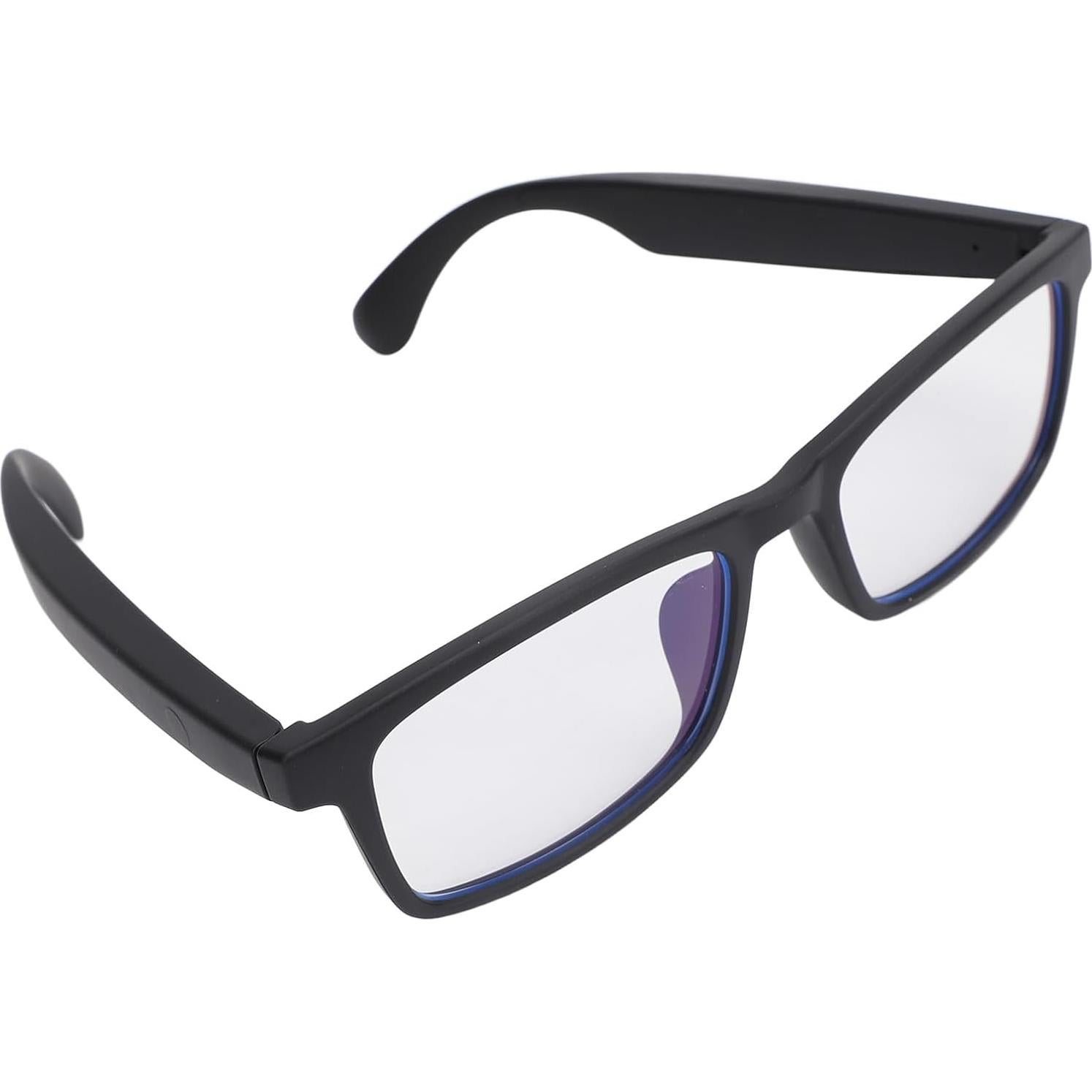 Yunseity Smart Glasses, G10-Z Bluetooth 5.3 Audio Glasses Built in Mic & Speaker, Touch Voice Assistance, Anti Blue Light Music Sunglasses for Men and Women, up to 100 Hours Standby