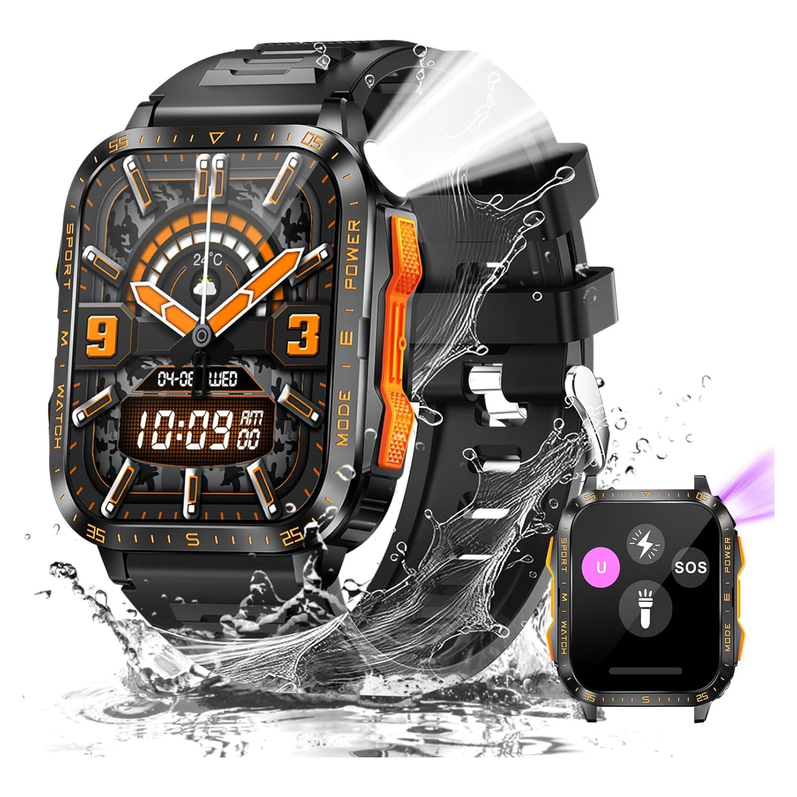 Reloj Inteligente Militar LaNikar 3ATM Pantalla 4.99cm