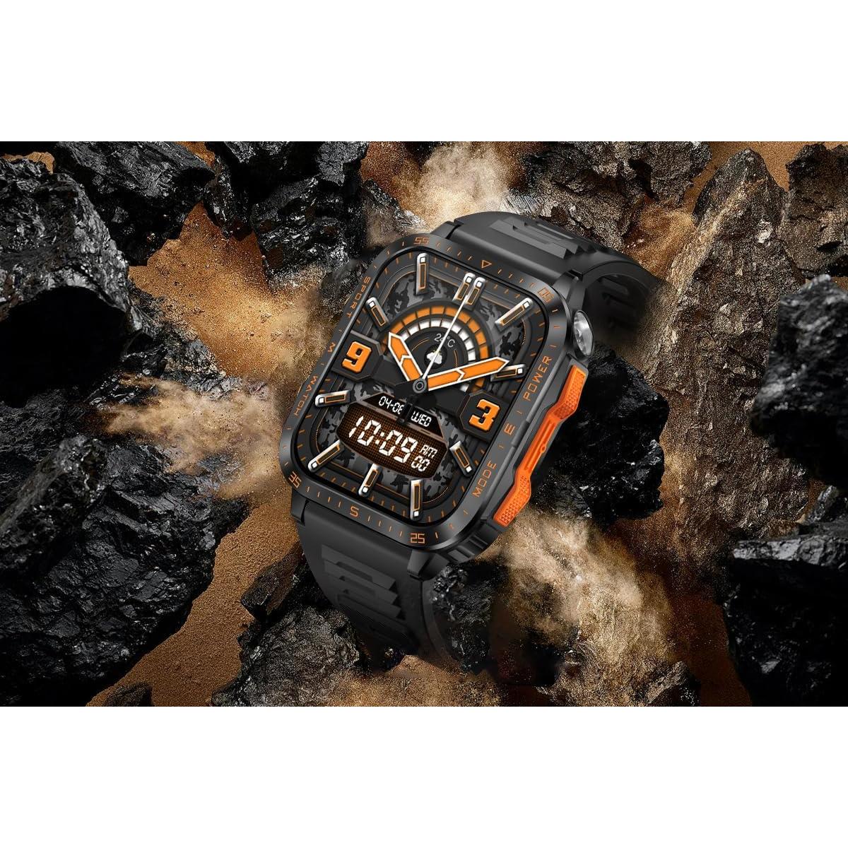 Reloj Inteligente Militar LaNikar 3ATM Pantalla 4.99cm