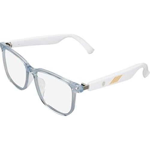 IP65 Bluetooth Glasses, UV400 Anti Blue Light Smart Glasses Built in Microphone Half Open Headphones Anti Audio Glasses with Bluetooth Connectivity for Working Traveling