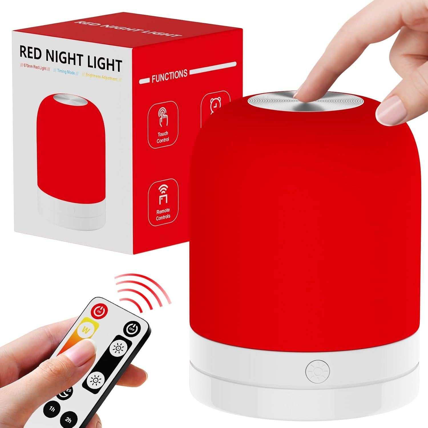Lámpara de Terapia de Luz Roja EPOE 670nm Control Remoto
