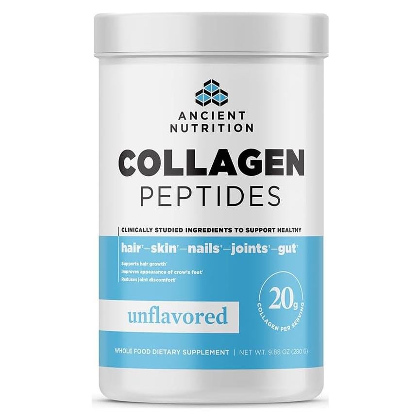 Colágeno en Péptidos Sin Sabor Ancient Nutrition 280 g